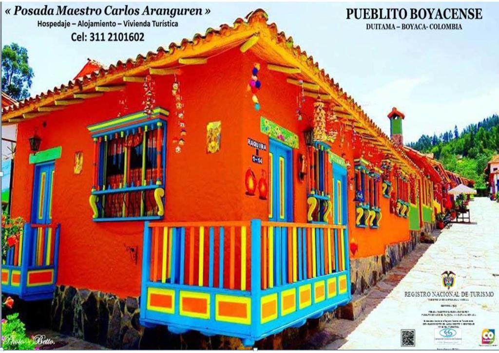 Casa Posada Maestro Carlos Aranguren Duitama Esterno foto
